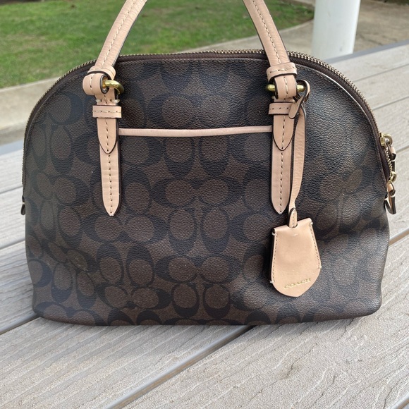 Coach Peyton Signature Satchel - Picture 3 of 7